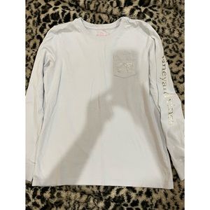 Girls vineyard vines long sleeve shirt size large